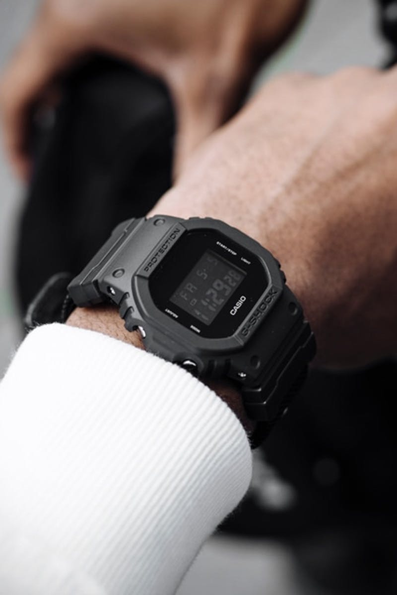 g shock watch black